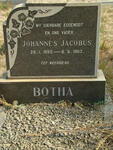 BOTHA Johannes Jacobus 1892-1963