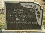 BOTHA Anna Susanna 1894-1981
