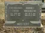 MOSTERT Theodorus Erns 1895-1966 & Harriet Magdalena 1901-1986