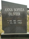 OLIVIER Anna Sophia 1932-1960