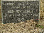 OORDT Ann, van 1943-1960