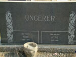 UNGERER Koos 1889-1947 & Kittie 1889-1968