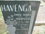 HAVENGA Anna Maria Magdalena 1906-1977