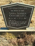 OOSTHUYZEN Anna Sophia 1911-1987
