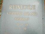 REINECKE Gerhard Brand 1938-1970