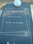 MULLER Jan 1965-2002