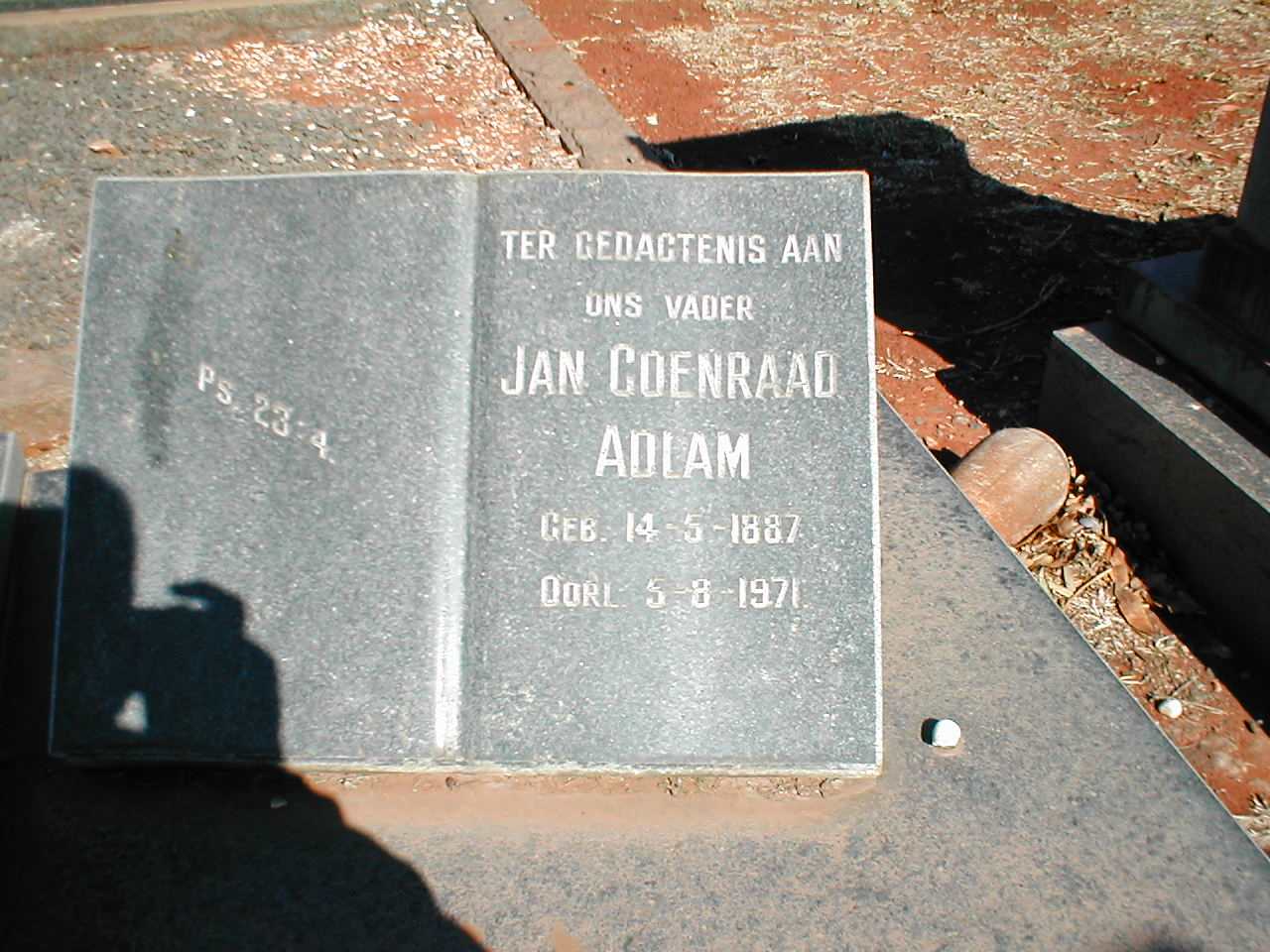 ADLAM Jan Coenraad 1887-1971