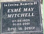 MITCHELL Esmé May 1925-2001