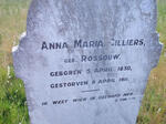 CILLIERS Anna Maria nee ROSSOUW 1830-1911