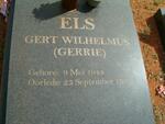 ELS Gert Wilhelmus 1944-1999