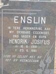 ENSLIN Hendrik Josifus 1918-1981