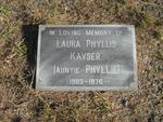 KAYSER Laura Phyllis 1903-1976