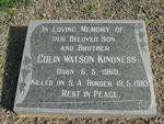 KINDNESS Colin Watson 1960-1983
