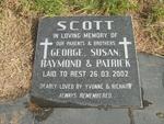 SCOTT George -2002 & Susan -2002 :: SCOTT Raymond -2002 :: SCOTT Patrick -2002