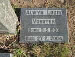 VORSTER Alwyn Louis 1930-2004