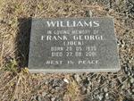 WILLIAMS Frank George 1935-2001