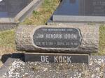 KOCK Jan Hendrik, de 1911-1967