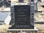 DIEDERIKS Maria Jacomina 1902-1967