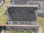 HEYMANS Paul Jacobus 1900-1965