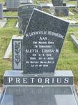 PRETORIUS Aletta Louisa M. 1909-2005