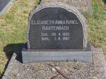 RAUTENBACH Elizabeth Anna Kriel 1895-1967