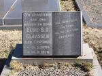 CLAASEN Elsie S.D. nee ERASMUS 1894-1976