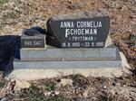 SCHOEMAN Anna Cornelia nee TRYTSMAN 1905-1995