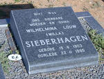 SIEBERHAGEN Wilhelmina nee LOUW 1903-1995
