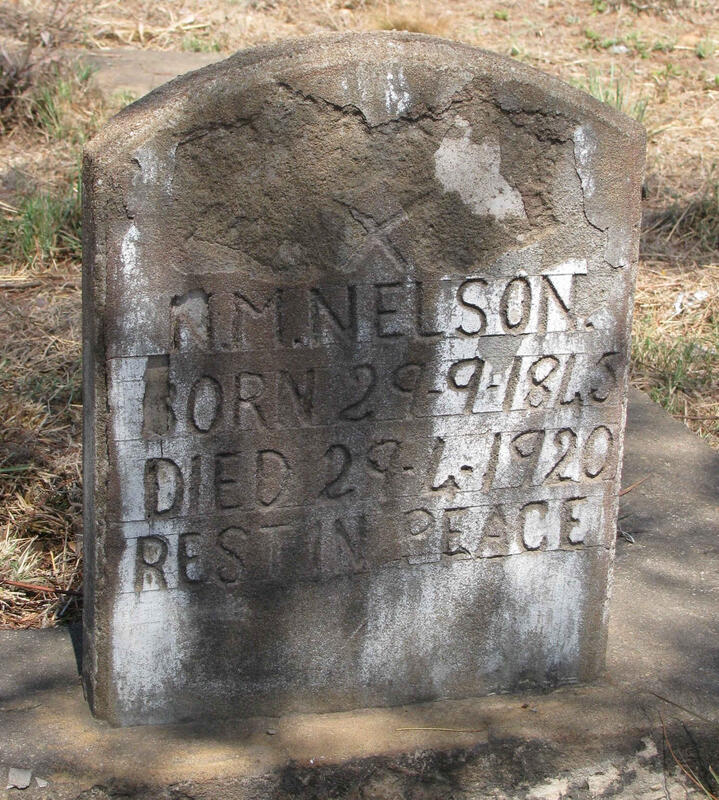 NELSON N.M. 1845-1920