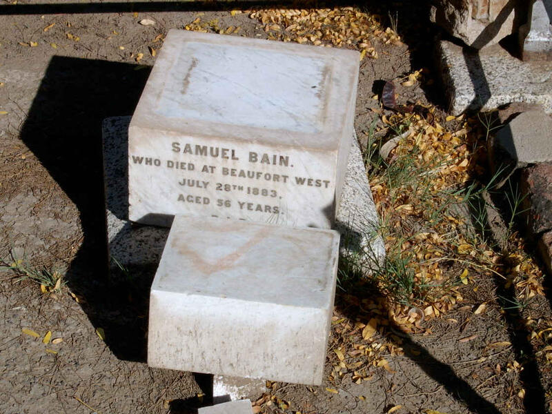 BAIN Samuel -1883
