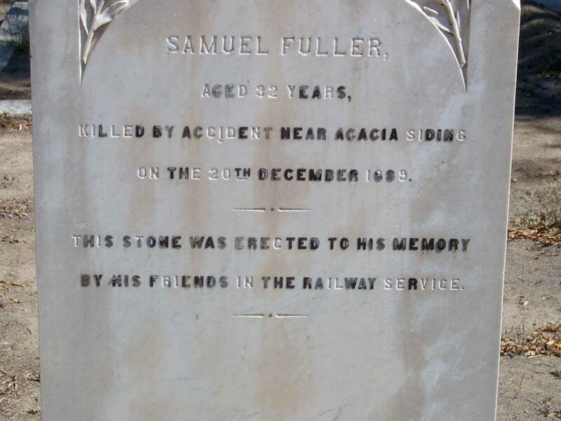 FULLER Samuel -1899