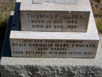 FOULKES Thomas 1862-1926 & Rosy Cornelia Mary MANUEL 1879-1935