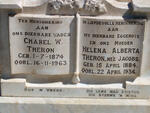THERON Charel W. 1874-1963 & Helena Alberta JACOBS 1884-1936