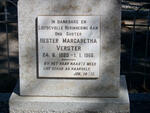 VERSTER Hester Margaretha 1889-1966
