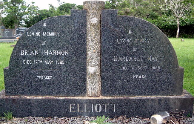 ELLIOTT Brian Harmon -1965 & Margaret May -1985