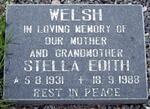 WELSH Stella Edith 1931-1983