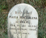 BEER Maria Magdalena, de 1859-1914