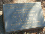JAGLES Paul Jacobus 1878-1961
