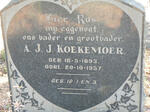 KOEKEMOER A.J.J. 1893-1957