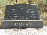 HAMMAN  Pieter G. de V. 1906-1983 & Emily Agnes STRYDOM 1907-2003