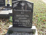 PRETORIUS Margaretha Johanna 1903-1995