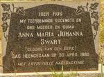 SWART Anna Maria Johanna nee VAN DEN BERG -1969