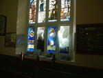 10. Stained glass window damage.
