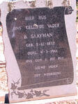 SAAYMAN B. 1872-1961