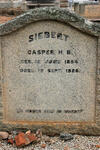 SIEBERT Casper H.B. 1854-1926