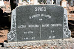 SPIES Barend Christoffel 1881-1967 & Jacoba Nicolena STEYN 1886-1954