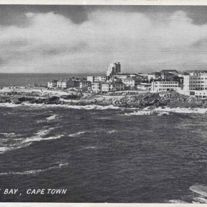 Bantry Bay, Cape Town, postal cancellation 1954