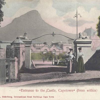 Entrance to the Castle from within, Cape Town