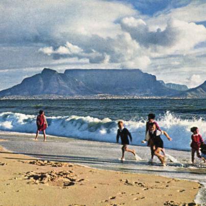 Table Mountain from Blaauwberg Strand