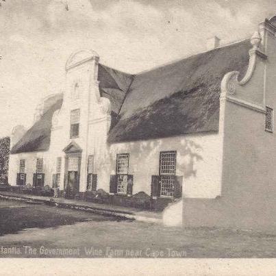 Groot Constantia. Government Wine Farm near Cape Town